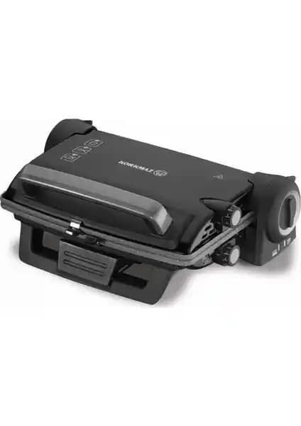 Korkmaz Formula Siyah-Gri Granit Tost Makinesi: Dayanıklı ve Şık Tasarımıyla Mutfakta Yenilik