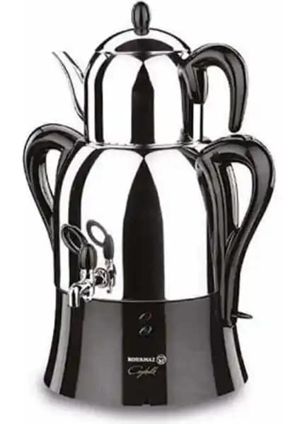 Korkmaz Kor A341-04 12 Çaykolik Semaver Modern Tasarım ve Yüksek Performans Sağlayan Mutfak Cihazı
