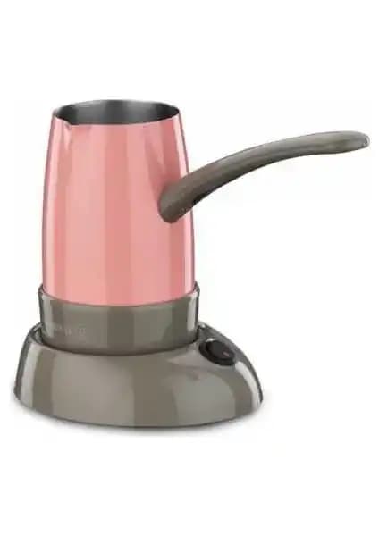 Korkmaz Smart PembeGri Elektrikli Cezve Makinesi ile Modern ve Pratik Kahve Deneyimi