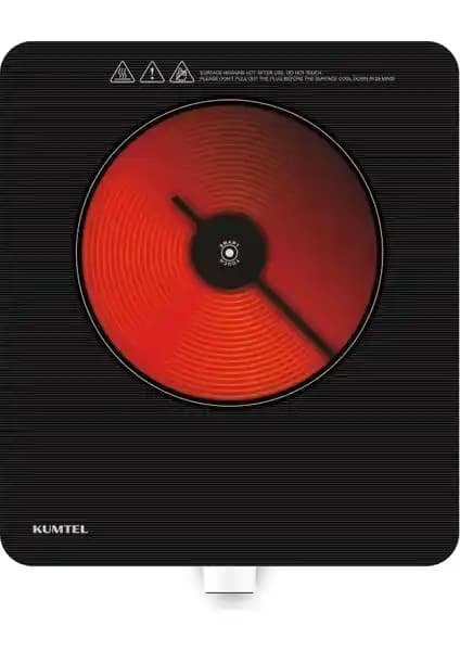 Kumtel HCA-2001 Tekli Elektrikli Vitroseramik Ocak Modern Mutfaklar İçin Uygun Çözüm