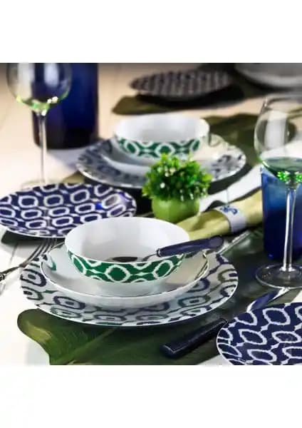 Kütahya Porselen 24 Parça 6 Kişilik Yemek Takımı Estetik ve Dayanıklılığıyla Öne Çıkıyor