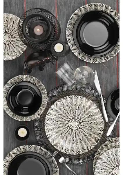 Kütahya Porselen Nanoceram 24 Parça Yemek Seti Şıklık ve Dayanıklılığı Bir Arada Sunar