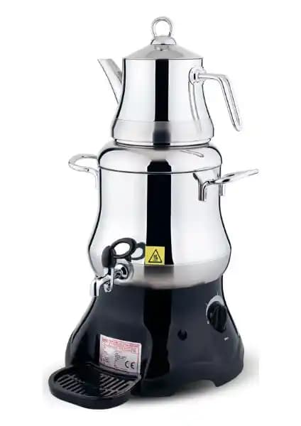 Lines Naz Elektrikli Lüx Çelik Semaver: Modern Tasarım ve Güvenlik Özellikleriyle Kullanışlı