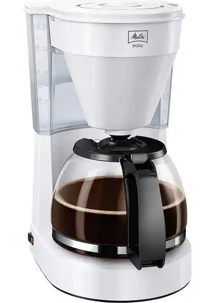 Melitta Easy Top Filtre Kahve Makinesi Beyaz Modern Tasarım ve Kullanım Kolaylığıyla