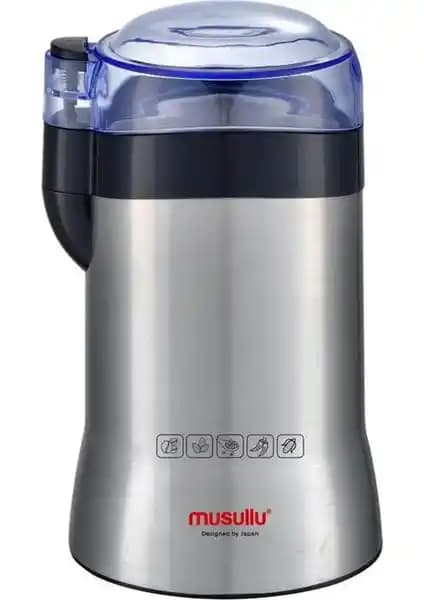 Musullu Kahve ve Baharat Öğütücü Inox 200W - Dayanıklı ve Pratik Mutfak Aleti