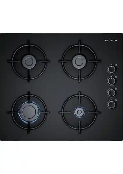 Profilo OO36P6O10D Siyah Cam Ankastre Ocak: Modern ve Güvenli Mutfak Çözümü