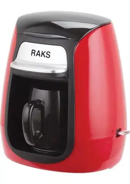 Raks Luna Kırmızı Kahve Makinesi Modern Tasarım ve Kullanım Kolaylığıyla Öne Çıkıyor