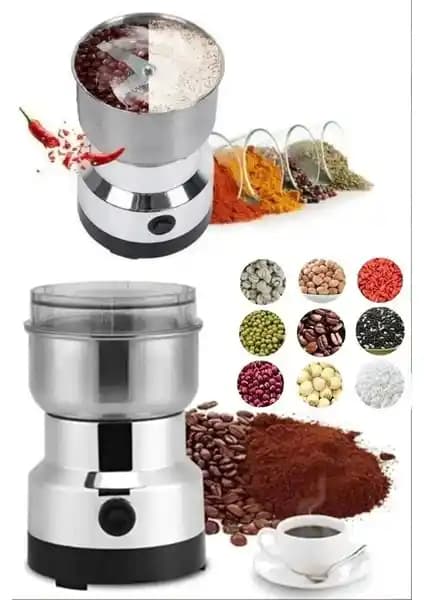 Rosemor Elektrikli Çelik Kahve ve Baharat Öğütücü: Dayanıklı ve Çok Fonksiyonlu Mutfak Aleti