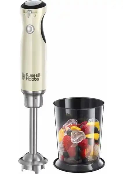 Russell Hobbs 25232-56 Retro El Blenderi Krem Renkli Şık ve Güçlü Tasarım