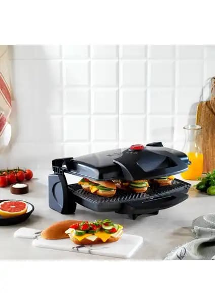 Schafer Start 1600 W Siyah Tost Makinesi: Güçlü Performans ve Kullanım Kolaylığı