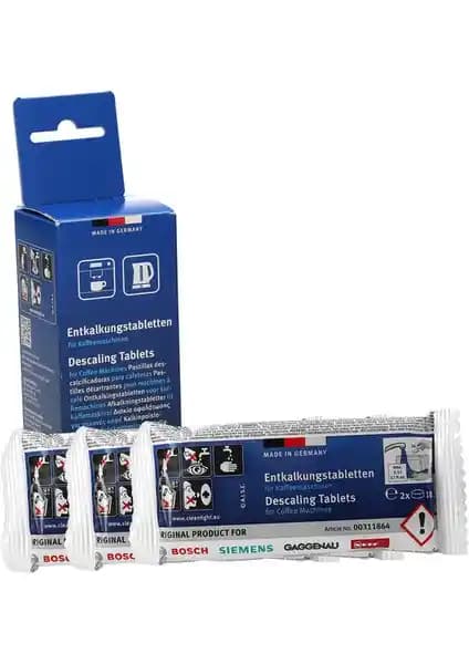 Siemens Kahve Makineleri İçin Güçlü ve Güvenilir Kireç Çözücü Tabletleri Üretici Tavsiyesi
