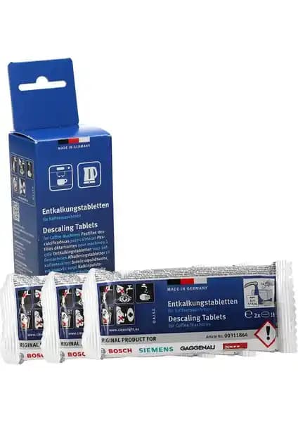 Siemens Kahve Makineleri İçin Kireç Temizleme Tableti: Güçlü ve Güvenilir Temizlik Çözümü