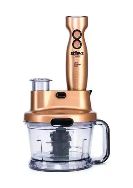 Stilevs Limitless El Blender Seti Rose: Güçlü Performans ve Şık Tasarım Öne Çıkaran Mutfak Aleti