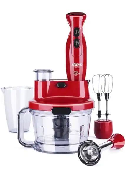 Stilevs Mago Pro El Blender Seti: Güçlü Motor ve Çok Fonksiyonlu Mutfak Çözümü