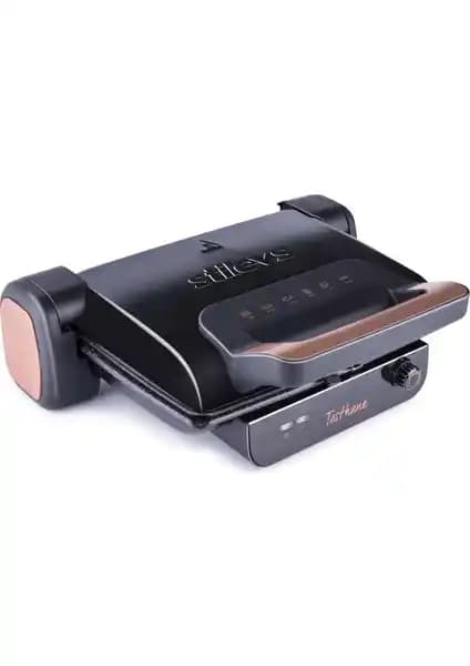 Stilevs Tosthane Granit Tost Makinesi Siyah: Çok Fonksiyonlu ve Estetik Mutfak Aleti