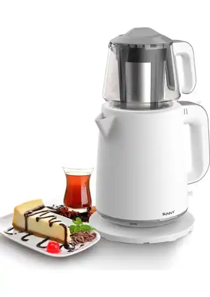 Sunny Pasha Çay Makinesi ve Kettle: Geniş Kapasite ve Güvenlik Özellikleriyle Modern Mutfaklar İçin
