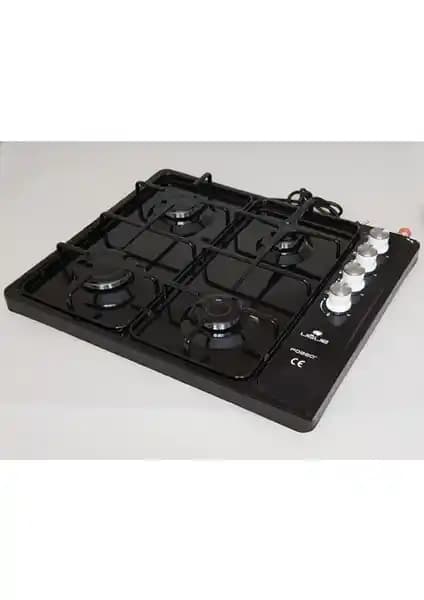 Uğur Katmer Sanayi Set Üstü Siyah LPG Ocakları Modern ve Dayanıklı Tasarım