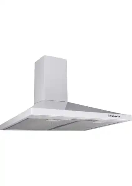 White Daisy Gusto Beyaz Piramit Davlumbaz: Modern ve Şık Mutfaklar İçin Etkili Çözüm