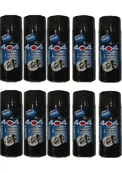 404 Fren Balata Temizleme Spreyi: Güçlü ve Güvenli Fren Sistemleri İçin Temizlik Çözümü