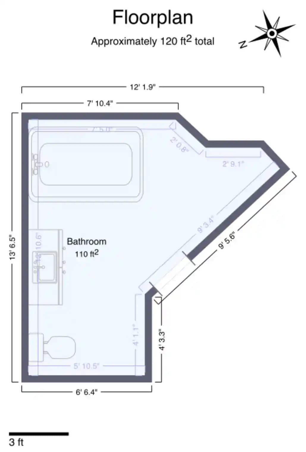 Açılı Duvarların Olduğu Banyoda Alan Kullanımı ve Yenileme Yöntemleri