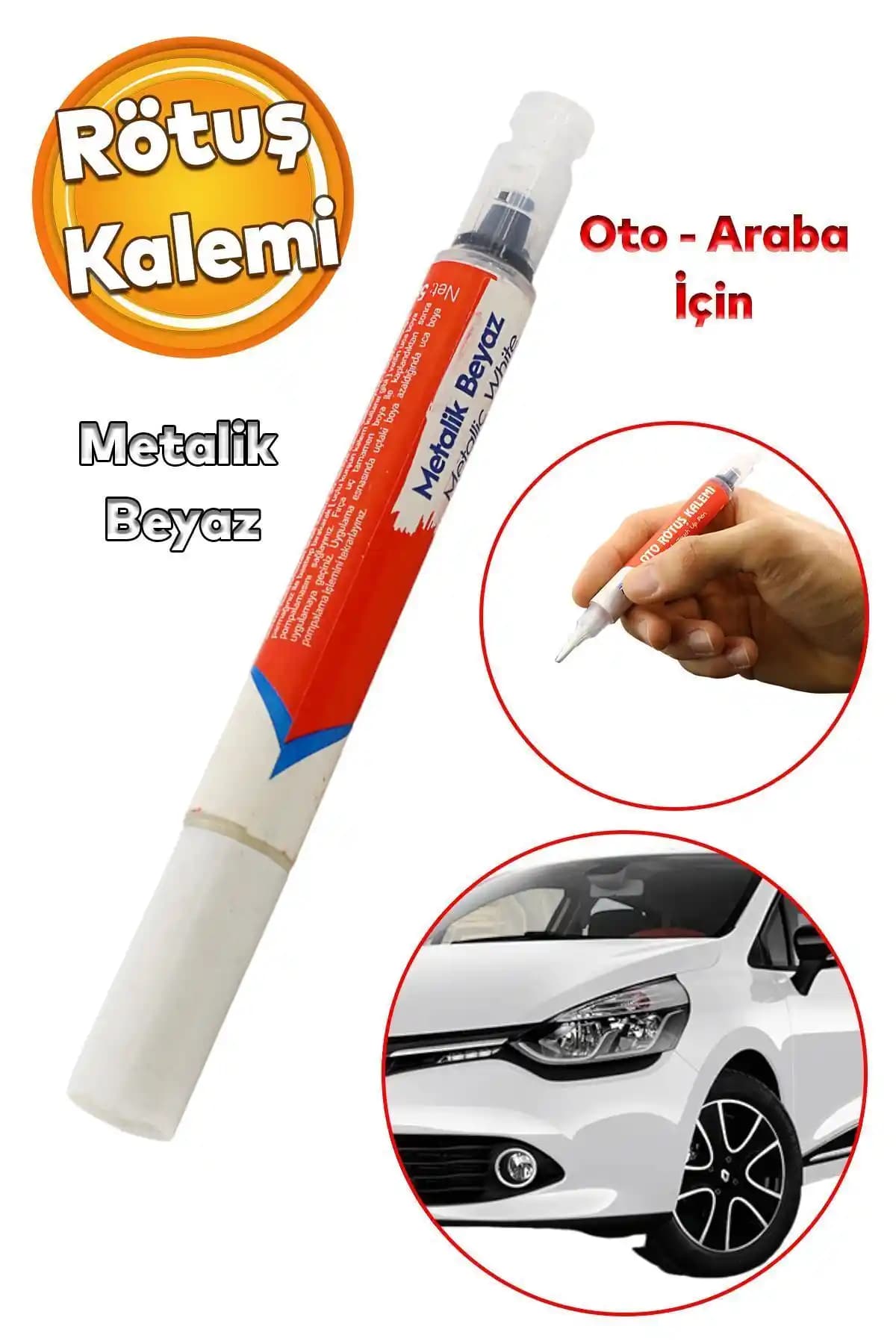 Badem10 Araç Oto Rötuş Kalemi: Kaporta ve Çizik Giderme İçin Pratik Çözüm