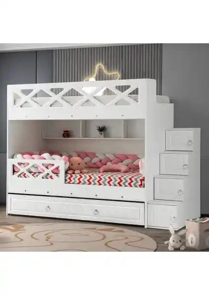 Çetin Ranza Mars Yavrulu Ranza: Modern ve Güvenli Çocuk Odası Mobilyası Çözümü