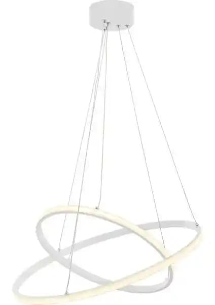 Eray Aydınlatma 2002-2 Beyaz LED Avize: Modern Tasarım ve Yüksek Performanslı Aydınlatma Çözümü