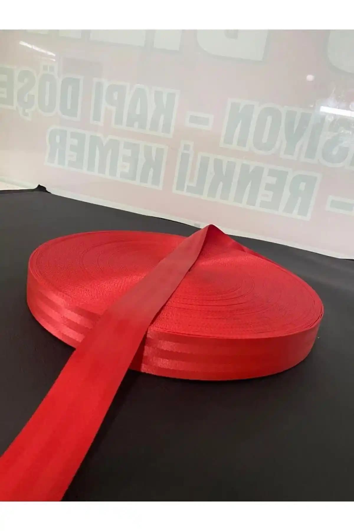 Genel Markalar Renkli Emniyet Kemeri 15 Metre 5 Kemer Güvenlik ve Estetik Birlikteliği