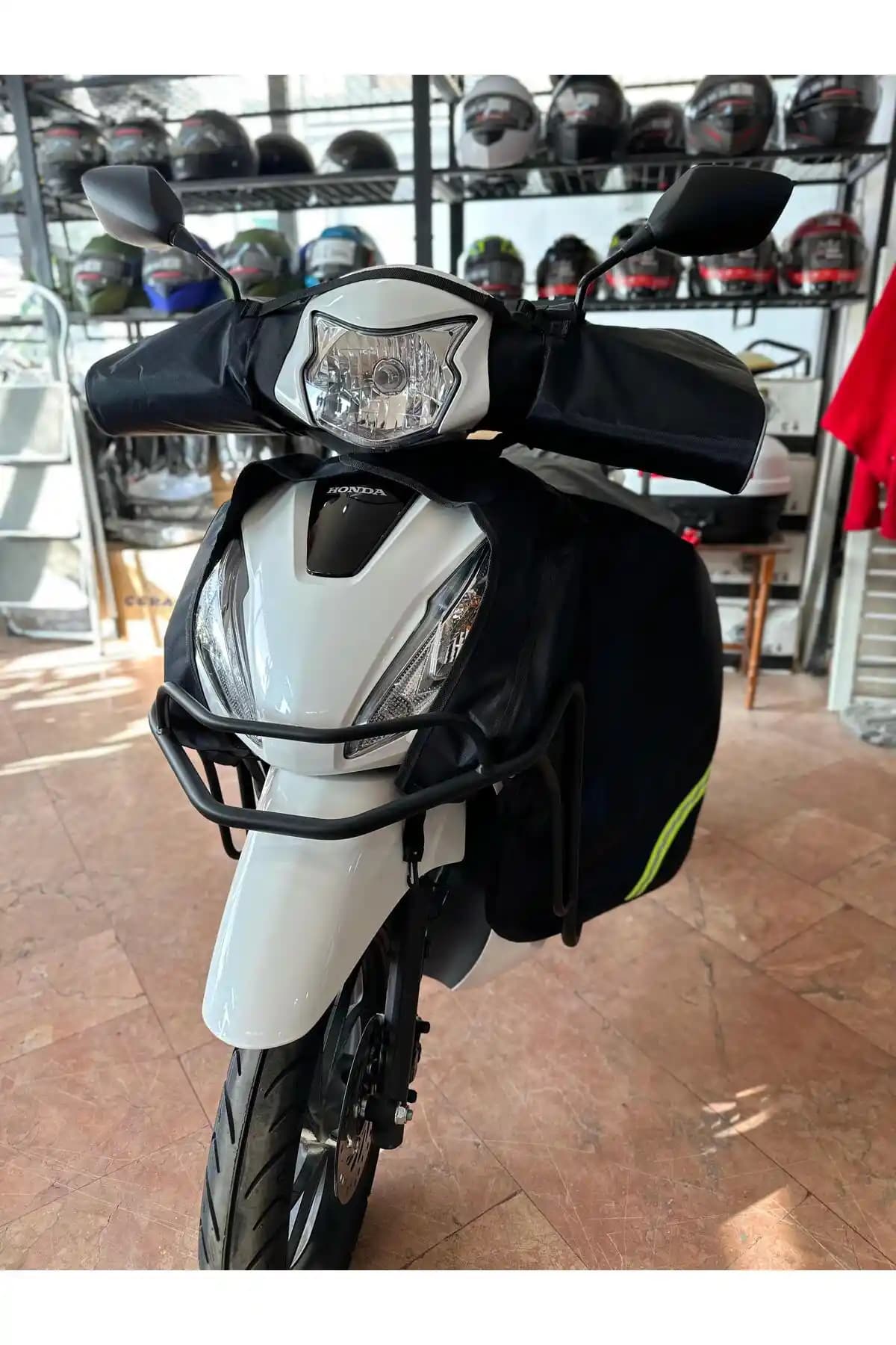 Honda Dıo için el ve diz rüzgarlığı seti detaylı inceleme ve kullanıcı yorumları