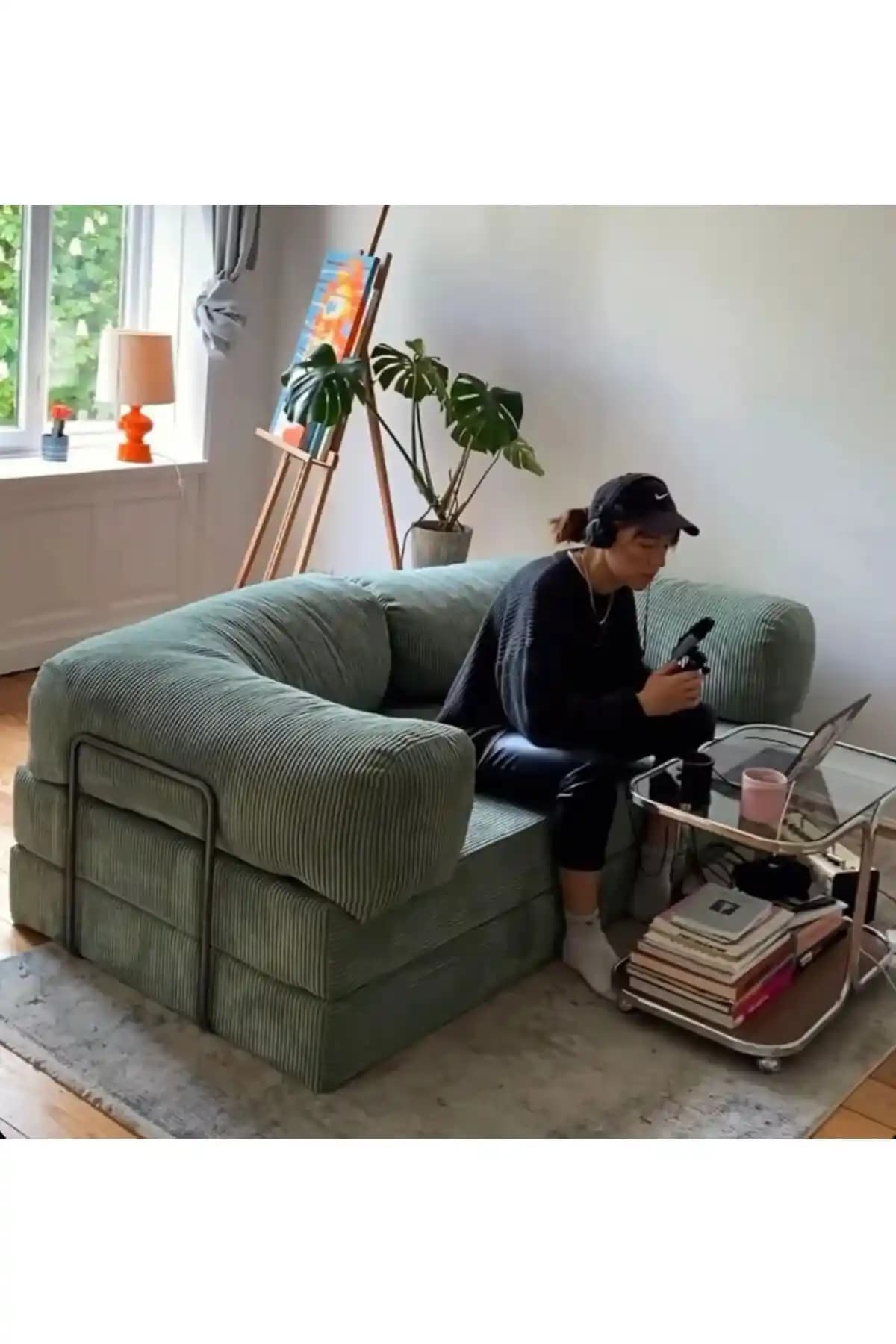 Huga Metal Legoom 90x180 Kanepe Modern Tasarım ve Fonksiyonellik Bir Arada