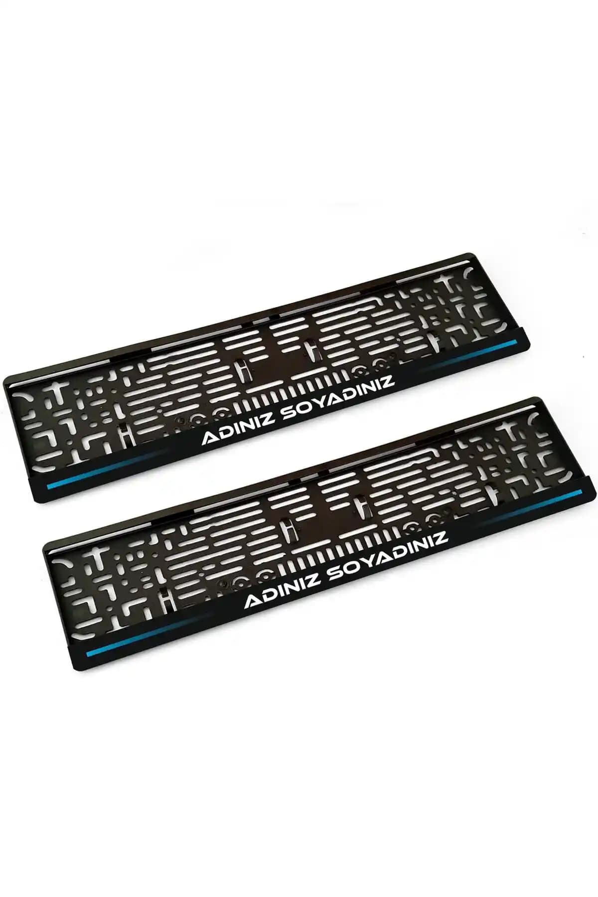 İsme Özel Çizgili Plakalık Modeli Türkiye Üretimi Dayanıklı ve Kişiselleştirilebilir