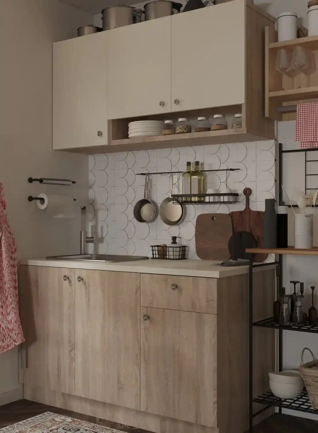 Koyu Ahşap Mutfak Zeminleri: Estetik, Dezavantajlar ve Bakım Yöntemleri