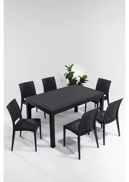 Mobetto Rattan Bahçe ve Teras Masa Takımı Karşılaştırması 90x150 cm modelleri