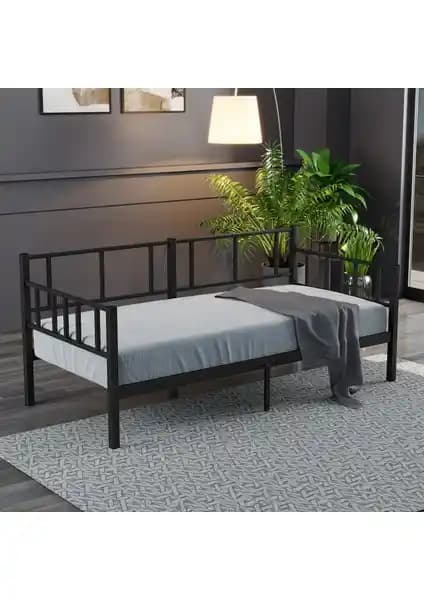 Mobpazar Doruk Metal Daybed: Modern ve Çok Yönlü Tek Kişilik Yatak Çözümü