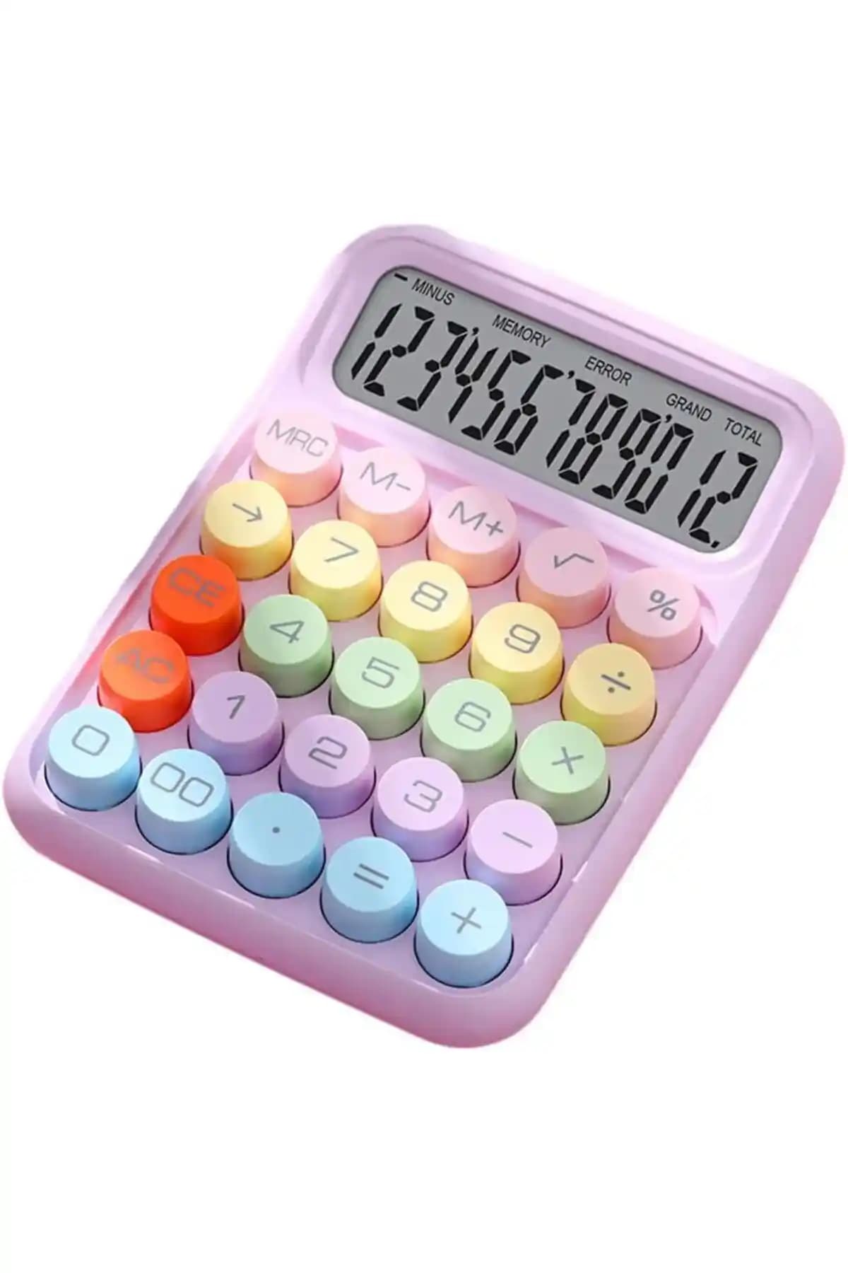 Modern ve Şık 12 Haneli LCD Ekranlı Hesap Makinesi İncelemesi ve Kullanım Özellikleri