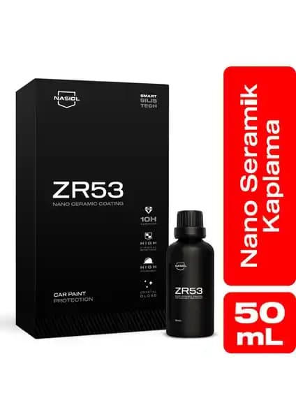 Nasiol ZR53 Araç Nano Seramik Kaplama ve Boya Koruma Çözümü 3 Yıl Etkili Koruma Sağlar