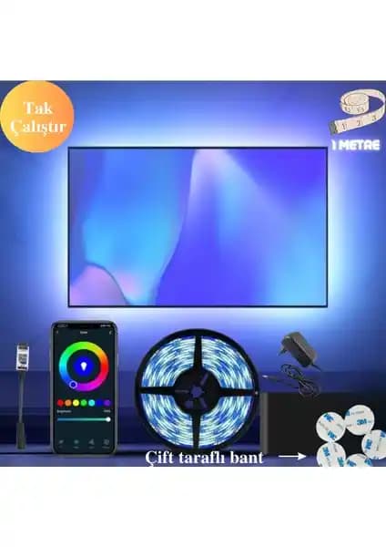 Neeko Telefon Kontrollü RGB Şerit LED ile İç Mekan Dekorasyonunu Yeniden Tanımlayın