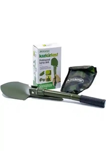 Orcamp Katlanabilir Metal Kürek Seti: Çok İşlevli ve Taşınabilir Kamp Ekipmanı