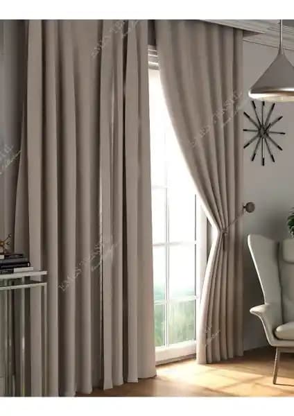 Perde Pendik Bej Blackout: Şık ve Fonksiyonel Işık Kontrolü İçin Modern Perde Seçenekleri