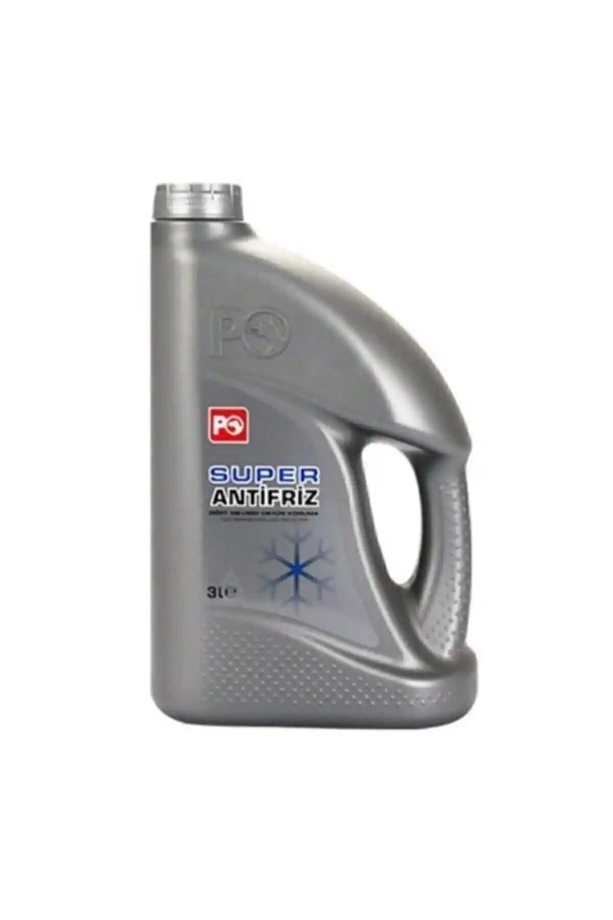 Petrol Ofisi Super Antifriz 3 Litre Yeşil Renk Konsantre Motor Soğutma Sıvısı