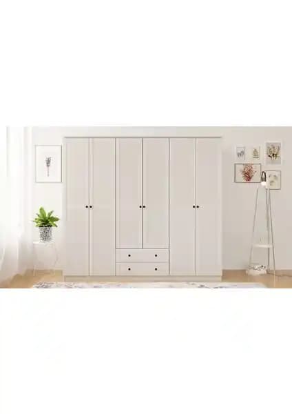 Rabi Mobilya Gardırop Karşılaştırması: Diva Country Mega ve Side 6 Kapaklı Modelleri