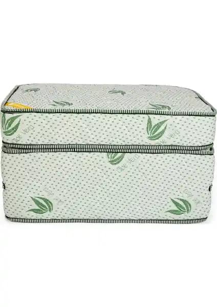 Sluupy Aloe Vera Katlanır Yatak 90x190 cm Dayanıklı ve Pratik Kullanım İçin Uygun