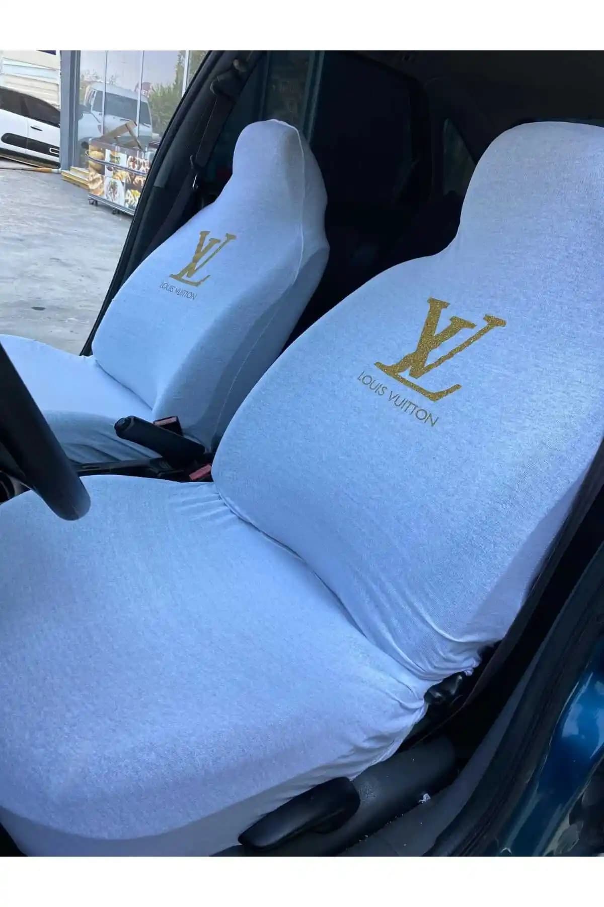 TUNİNG Beyaz Oto Servis Kılıfı Penye: Fiat ve Tofaş Şahin İç Mekân Koruma Çözümü