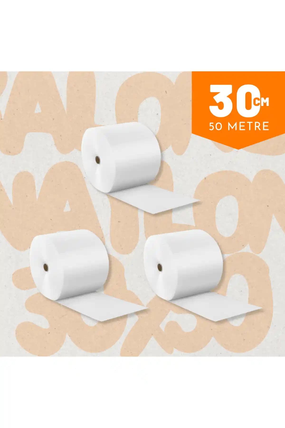 Tuşla Gelsin Balonlu Naylon 50 mt X 30 cm Güvenilir ve Çok Yönlü Ambalaj Çözümü