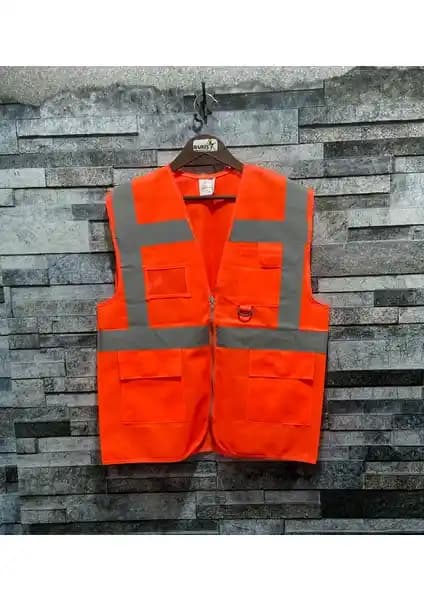 Vento Mühendis Tipi Reflektörlü İkaz Yeleği Güvenlik ve Görünürlüğü Artıran Tasarım Özellikleri