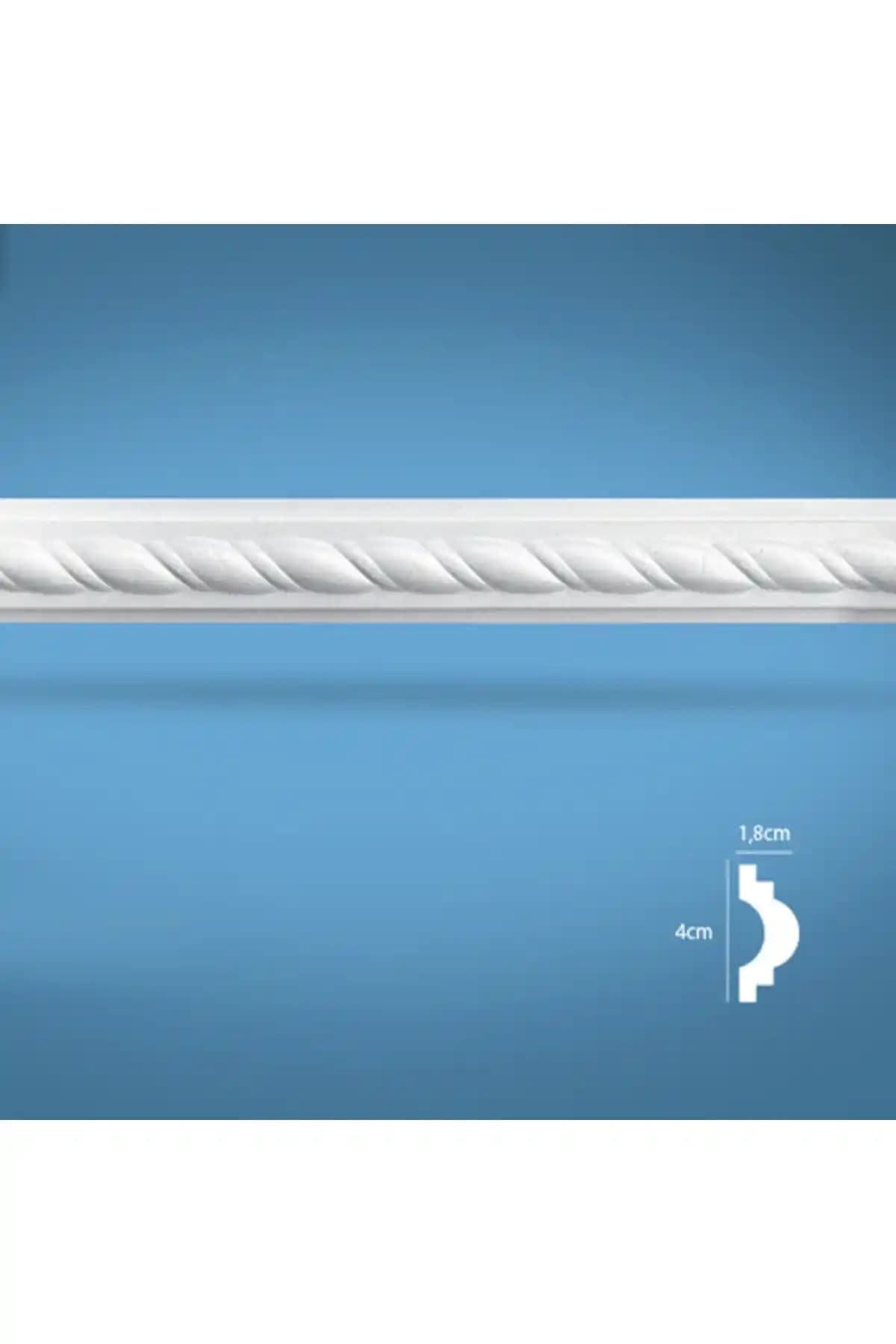 Yeditepe Osmanlı 1 Metre Örgü Desenli Dekoratif Stropiyer İç ve Dış Mekan Kullanımı