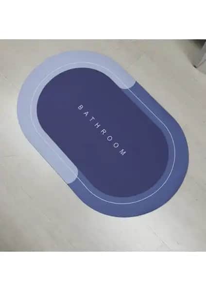 5DM Süper Su Emici Kaymaz Tabanlı Oval Banyo Paspası Özellikleri ve Kullanım Alanları