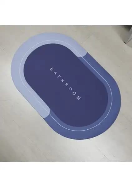 5DM Süper Su Emici Kaymaz Tabanlı Oval Banyo Paspası Özellikleri ve Kullanım Alanları
