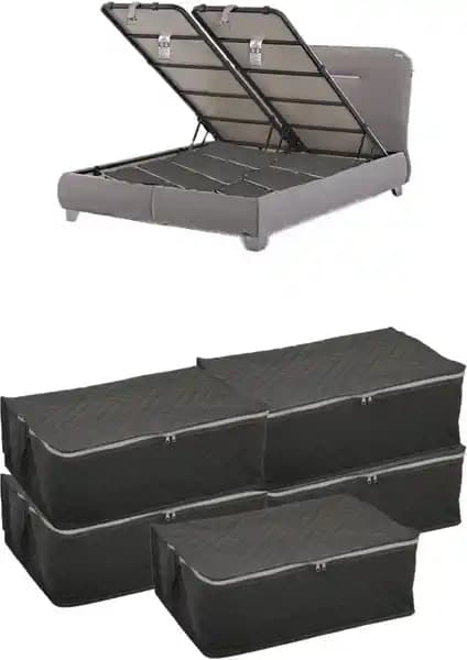 Adarya 5 Adet Baza Altı Hurç: Pratik ve Estetik Saklama Çözümü