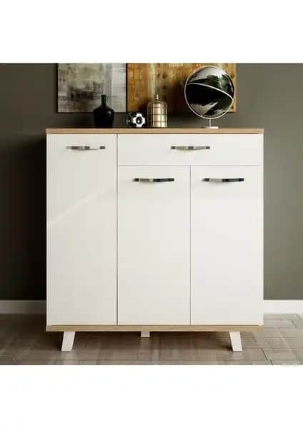 Aeka 1076 Lavantes Modern Ayakkabılık Geniş Depolama ve Şık Tasarım İle Kullanıcı Dostu